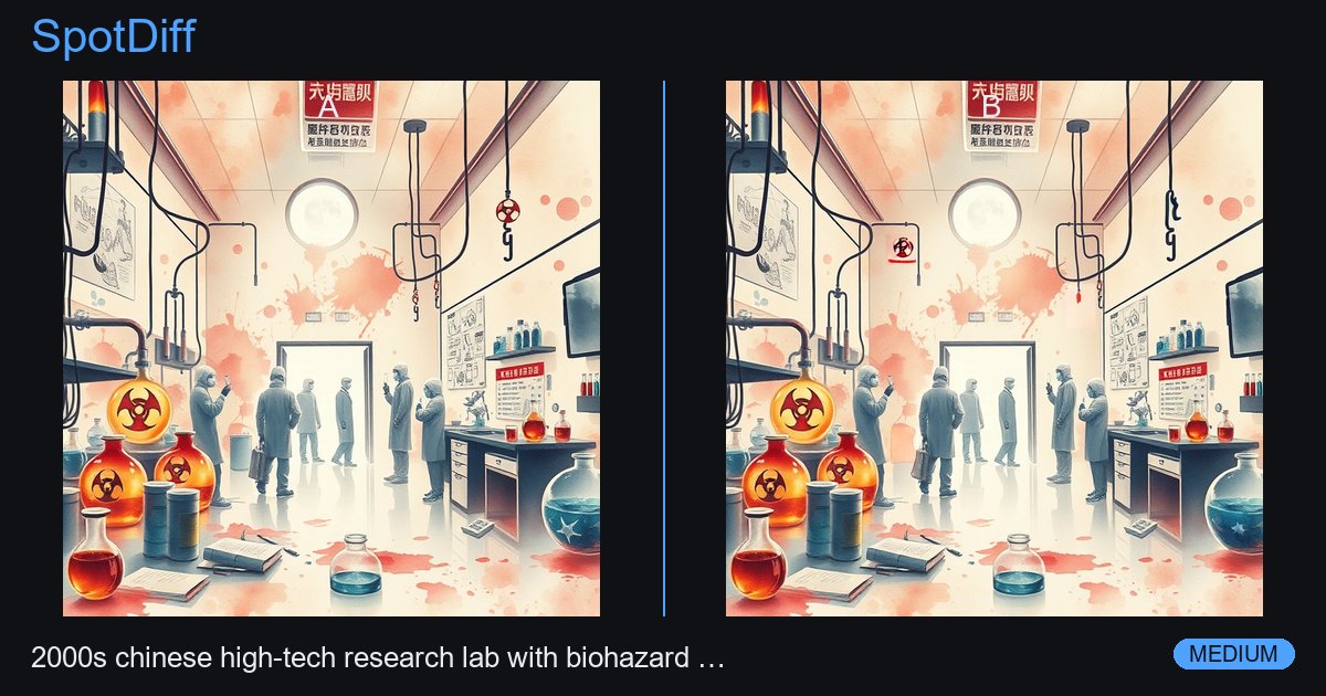 Spot the Difference: Midnight Abandoned Lab in 2000s…